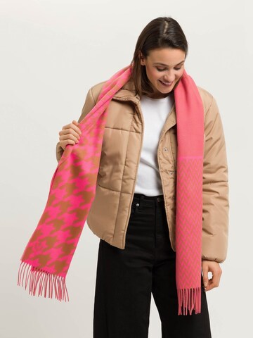 FRAAS Schal in Pink: Vorderseite