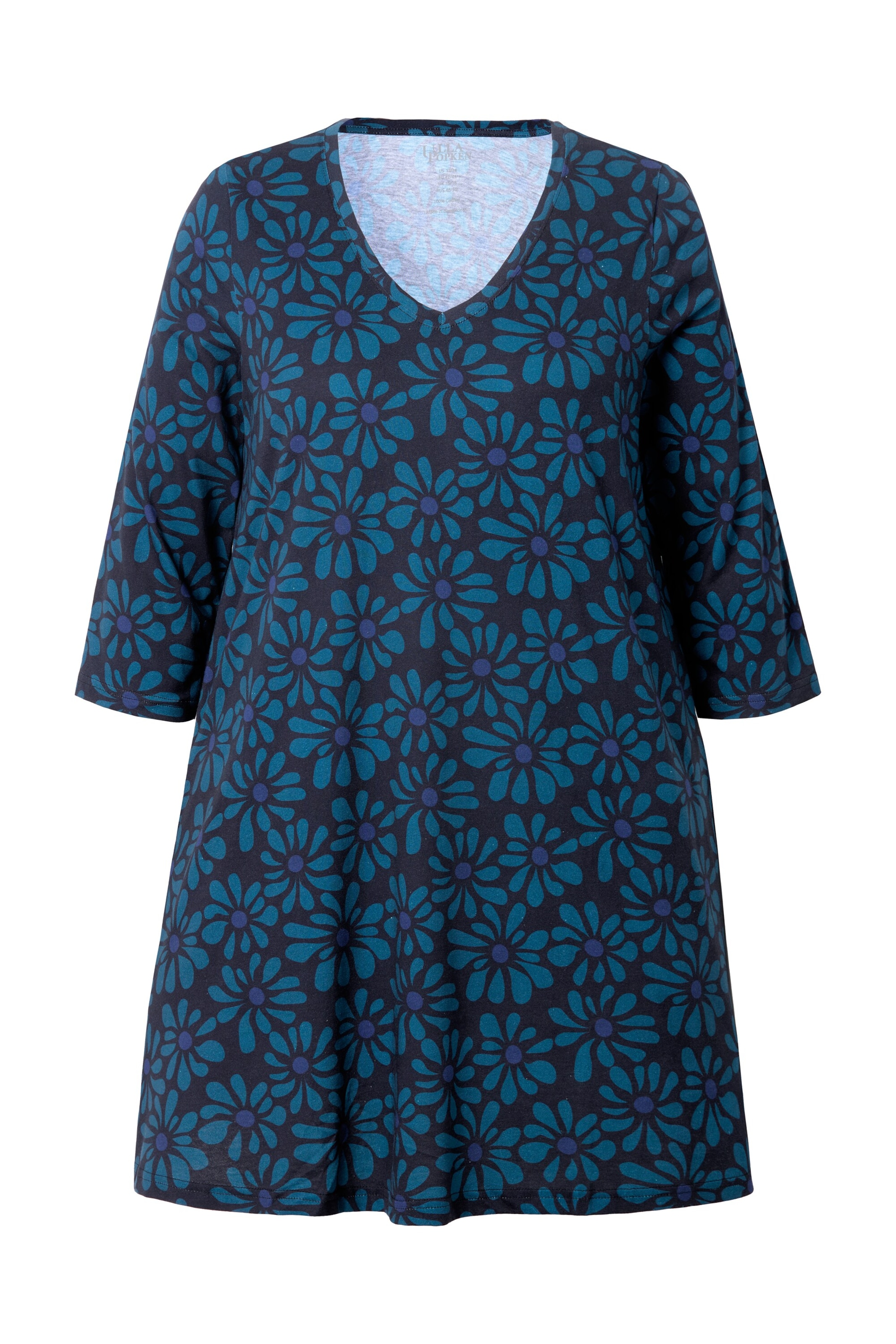 Ulla Popken Shirt in Black: front