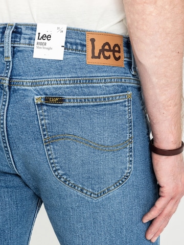 Slimfit Jeans 'Rider Rugged Blues 112378736' di Lee in blu