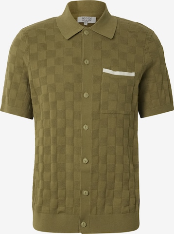 Vestes en maille 'Brashin' INDICODE JEANS en vert : devant