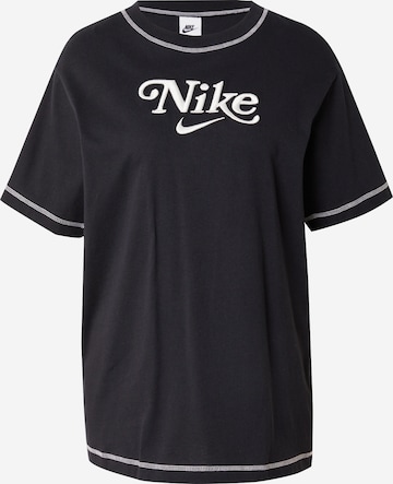 Nike Sportswear Shirts i sort: forside