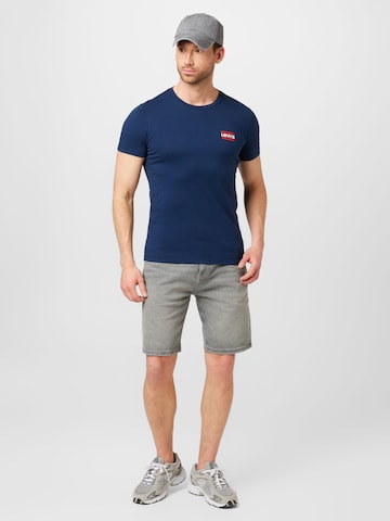 LEVI'S ® Shirt 'Crewneck Graphic' in Blau