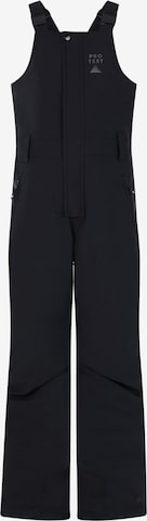 PROTEST Overall 'PRTPITOH JR' in Schwarz: Vorderseite