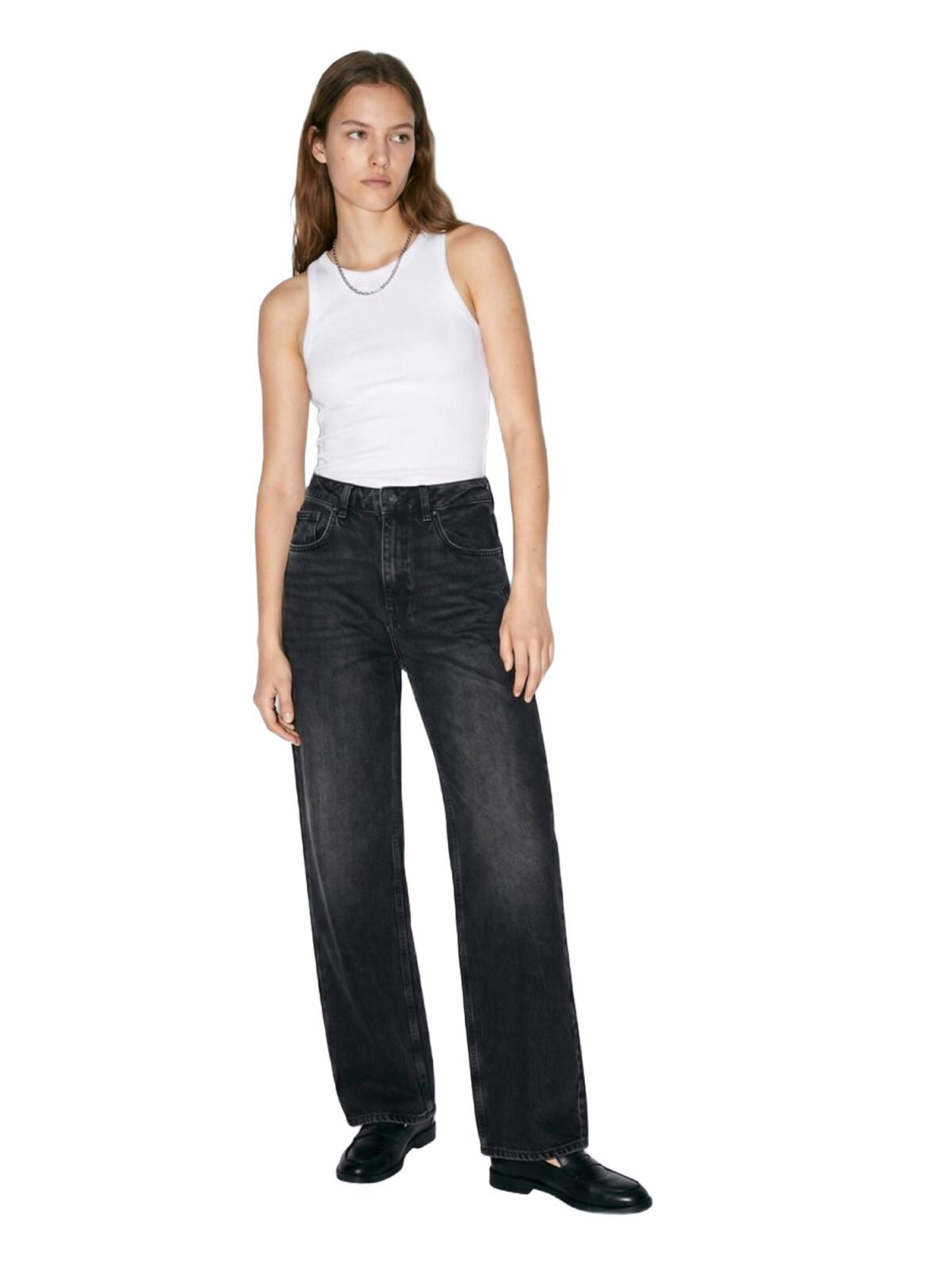 LTB Jeans Wide leg Jeans in Blauw: voorkant
