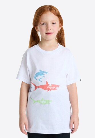 VANS - Camiseta en blanco: frente