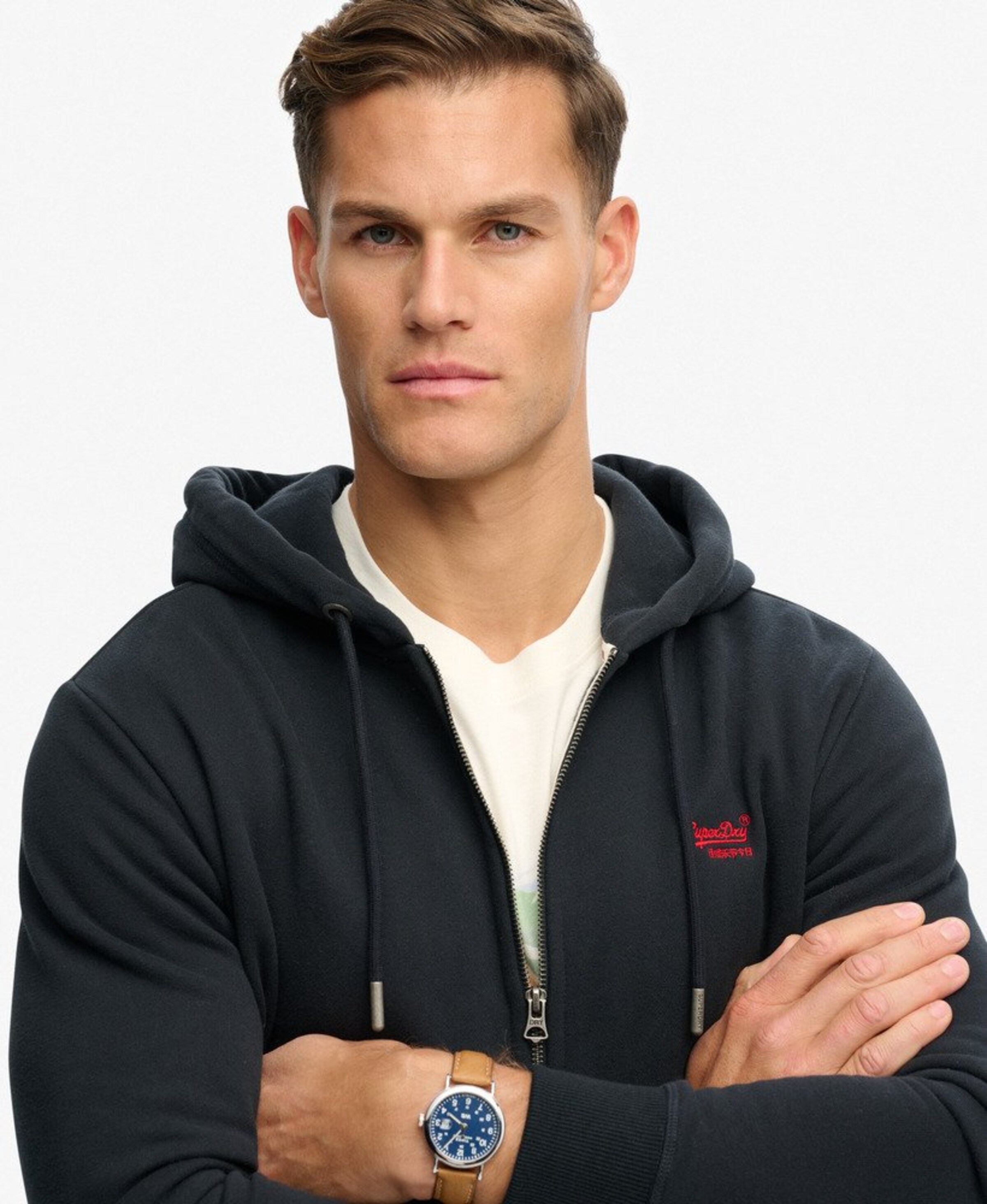 Veste de survêtement 'Essential' Superdry & Co en bleu