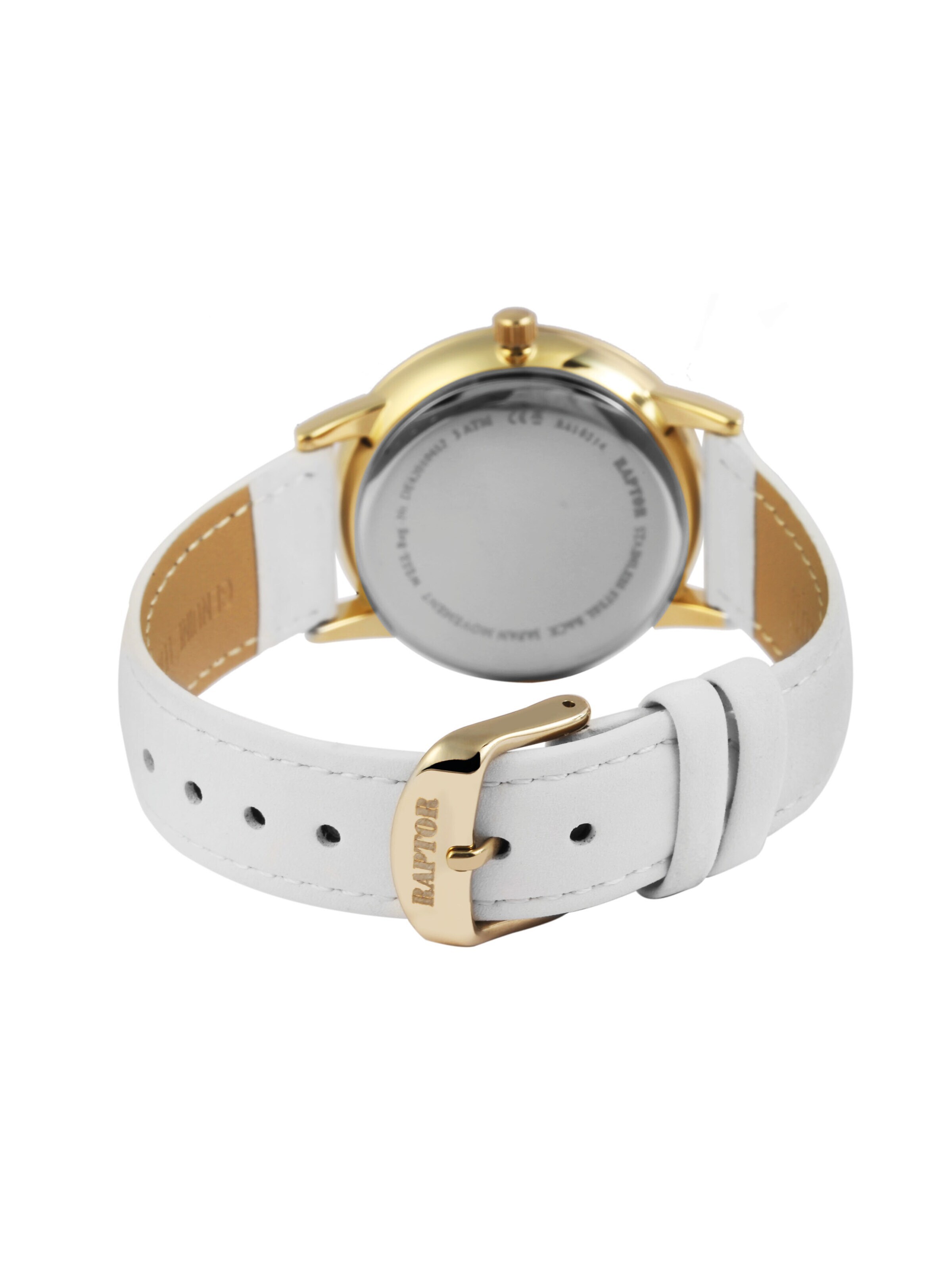 Raptor Analog Watch 'Sunny 3 ATM' in White