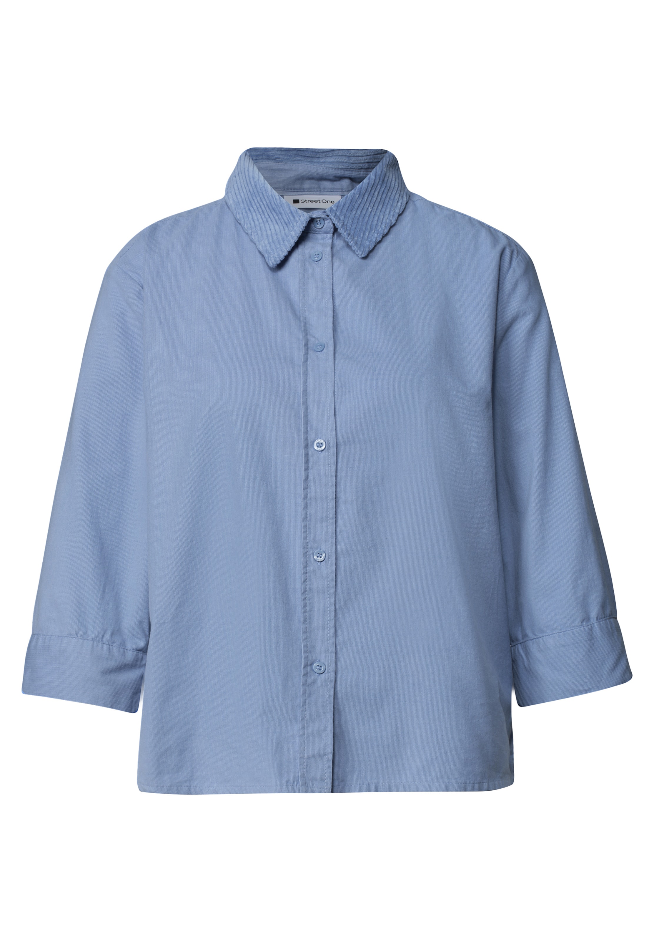 STREET ONE Blouse in Blauw: voorkant