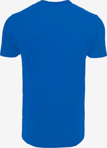 T-Shirt 'Merry Christmas' Merchcode en bleu