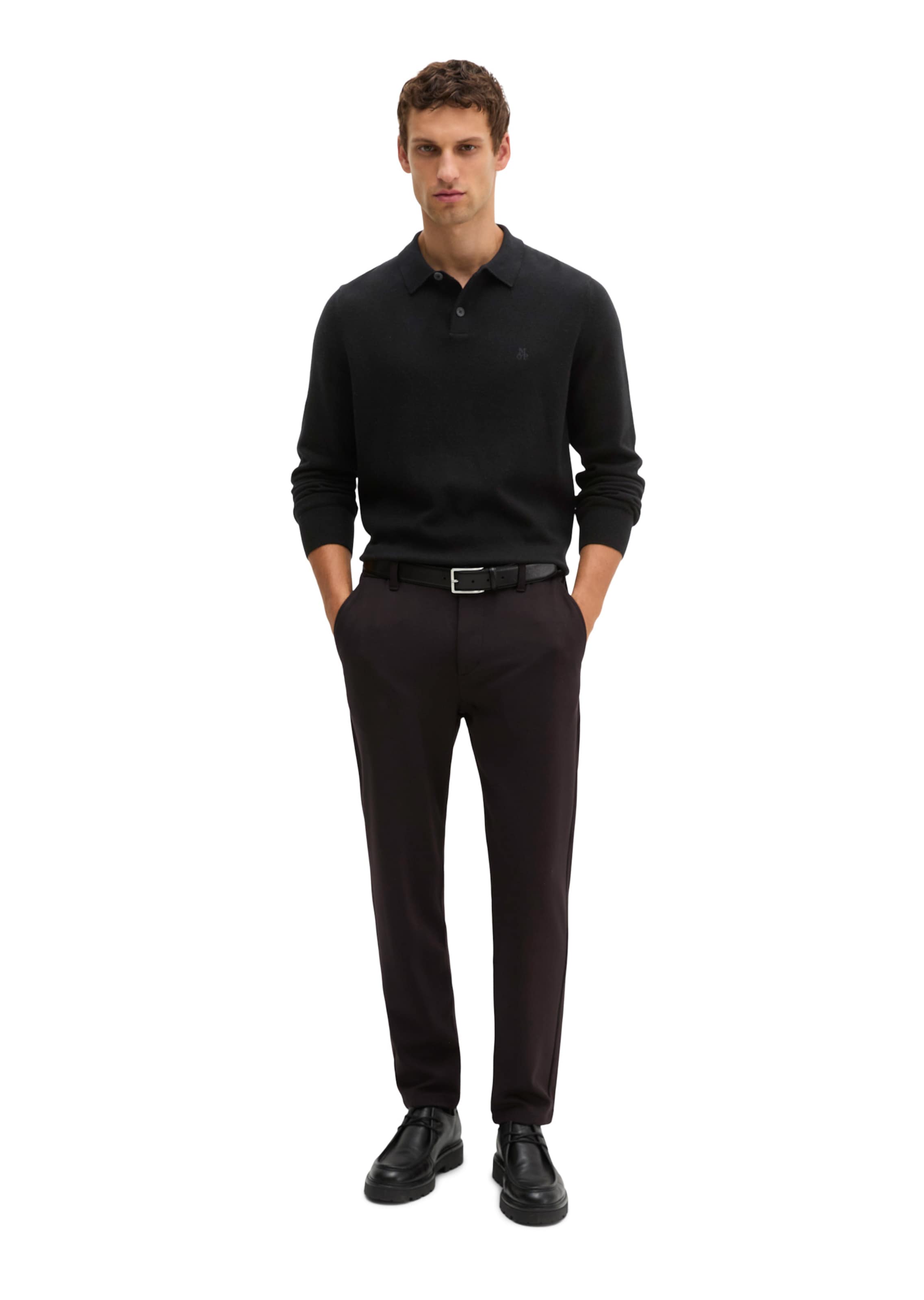 Marc O'Polo Shirt in Schwarz