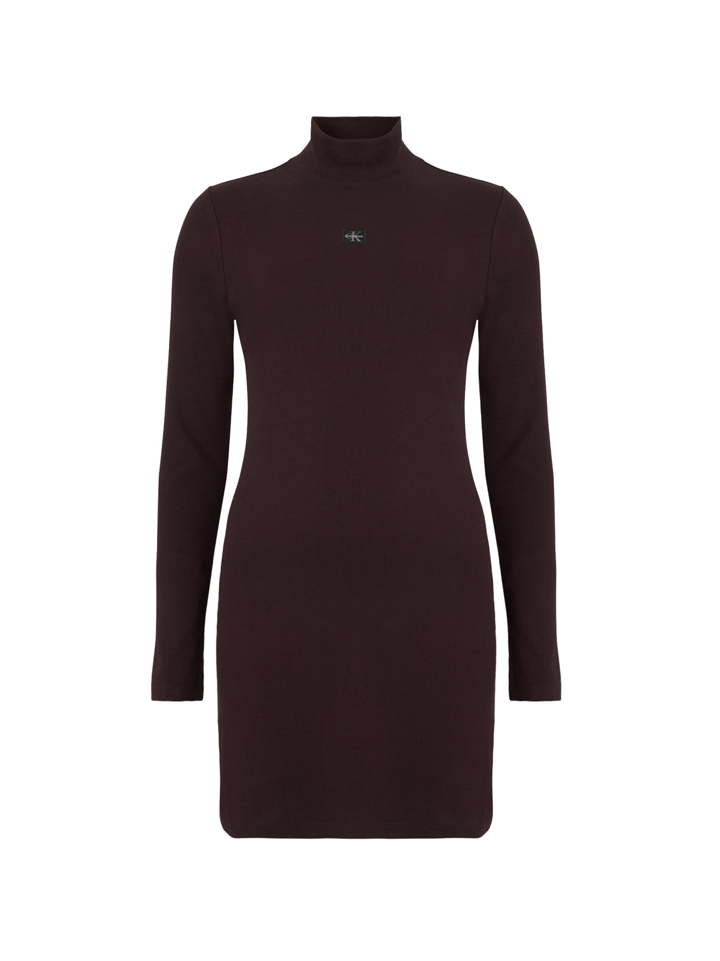 Calvin Klein Jeans Трикотажное платье в Лиловый: спереди