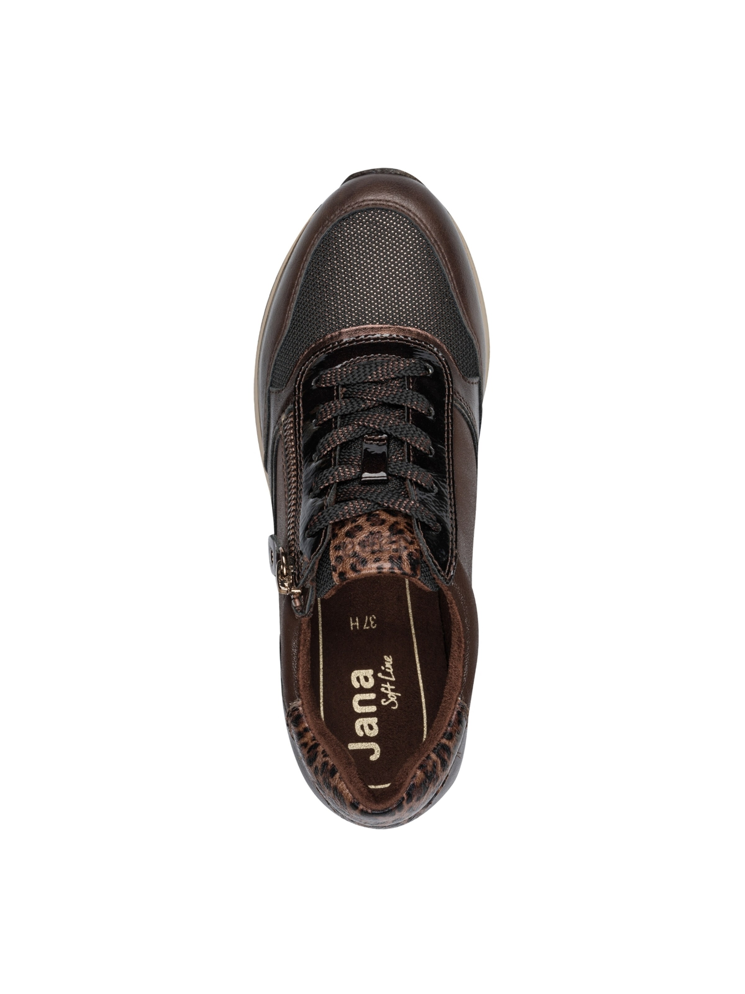 Baskets basses JANA en marron