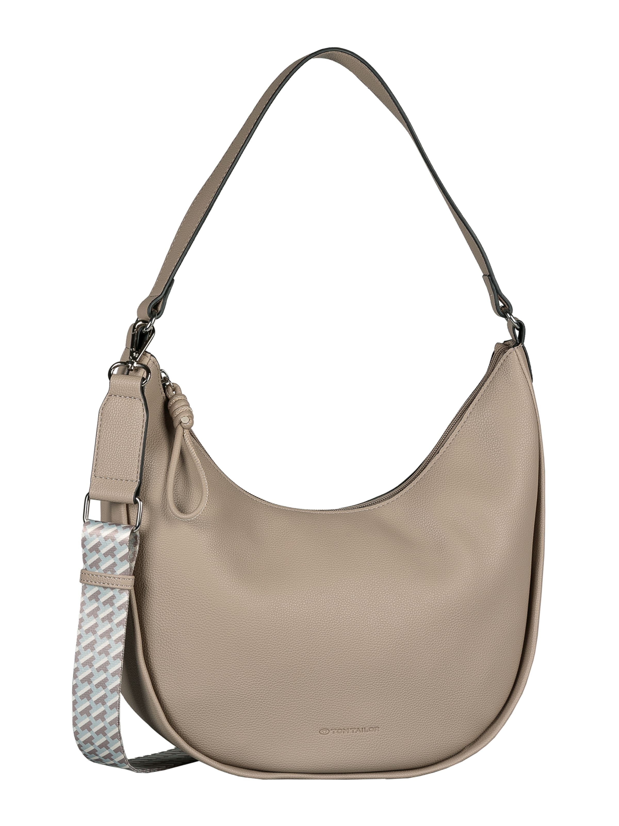 TOM TAILOR Skuldertaske 'Tatiana' i grå: forside