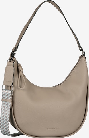 TOM TAILOR Наплечная сумка 'Tatiana' в Серый: спереди