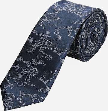 Cravate s.Oliver en bleu : devant