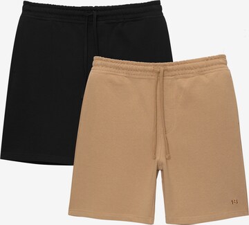 Pull&Bear Regular Shorts in Beige: predná strana