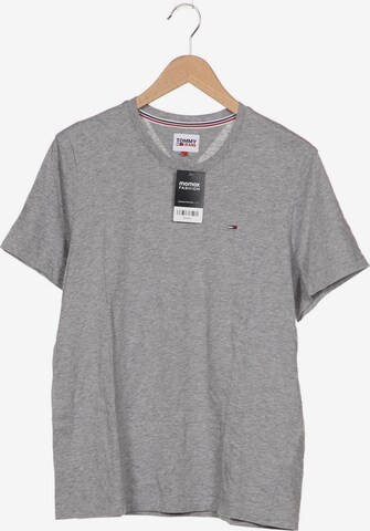 Tommy Jeans T-Shirt L in Grau: predná strana