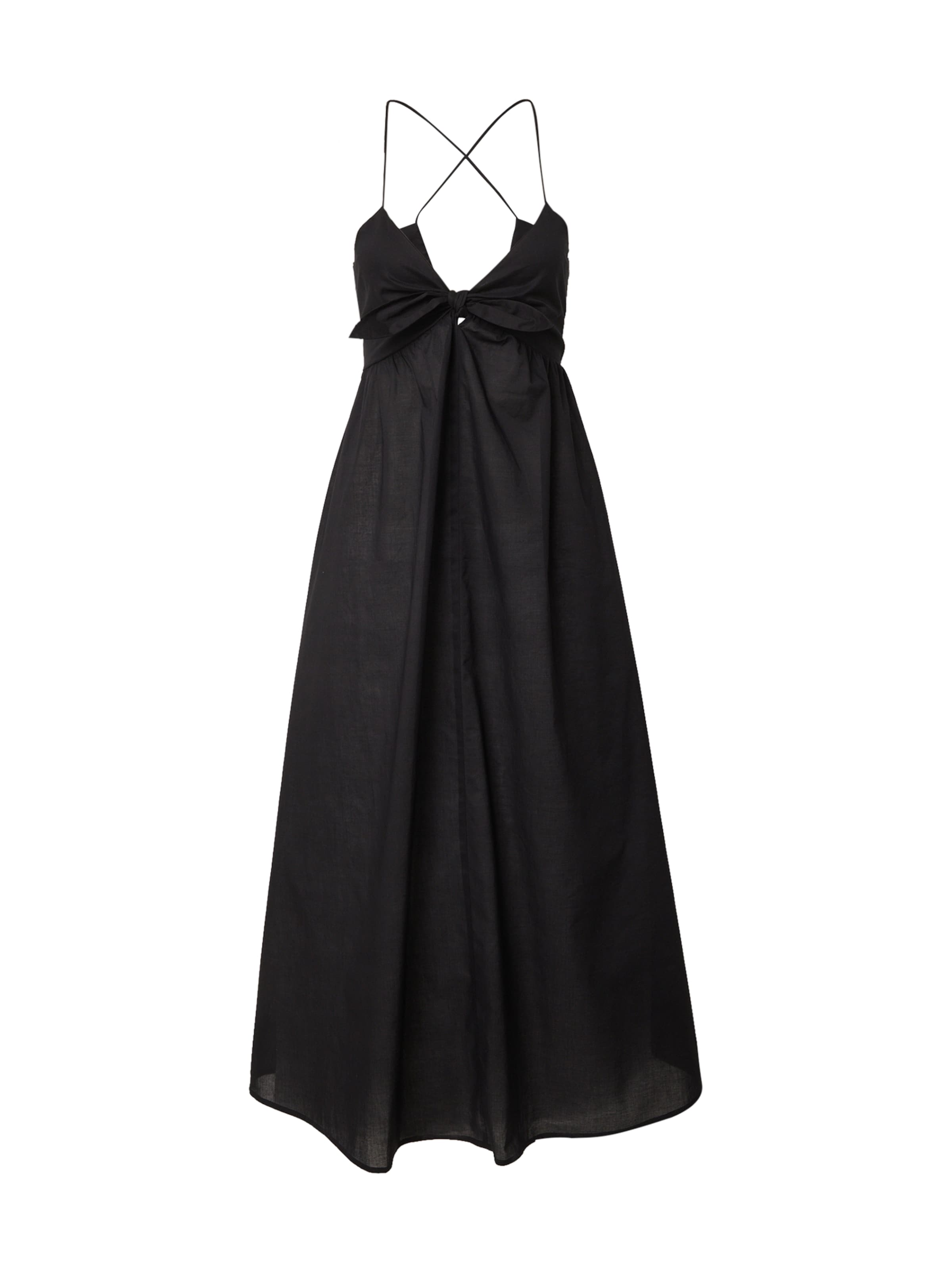 Rochie de vară 'Uma' de la EDITED pe negru: față