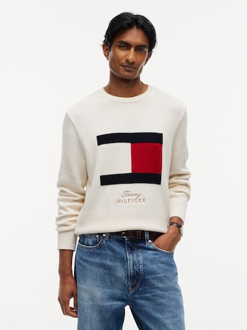 Pullover 'Gifting' di TOMMY HILFIGER in beige: frontale