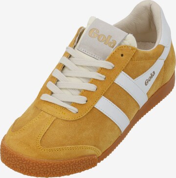 Gola Athletic Lace-Up Shoes 'Elan CLB538' in Yellow: front