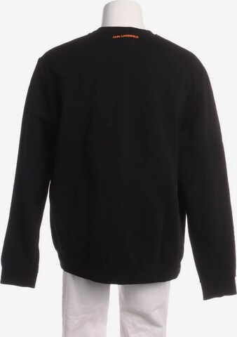 Karl Lagerfeld Sweatshirt & Zip-Up Hoodie in XL in Black