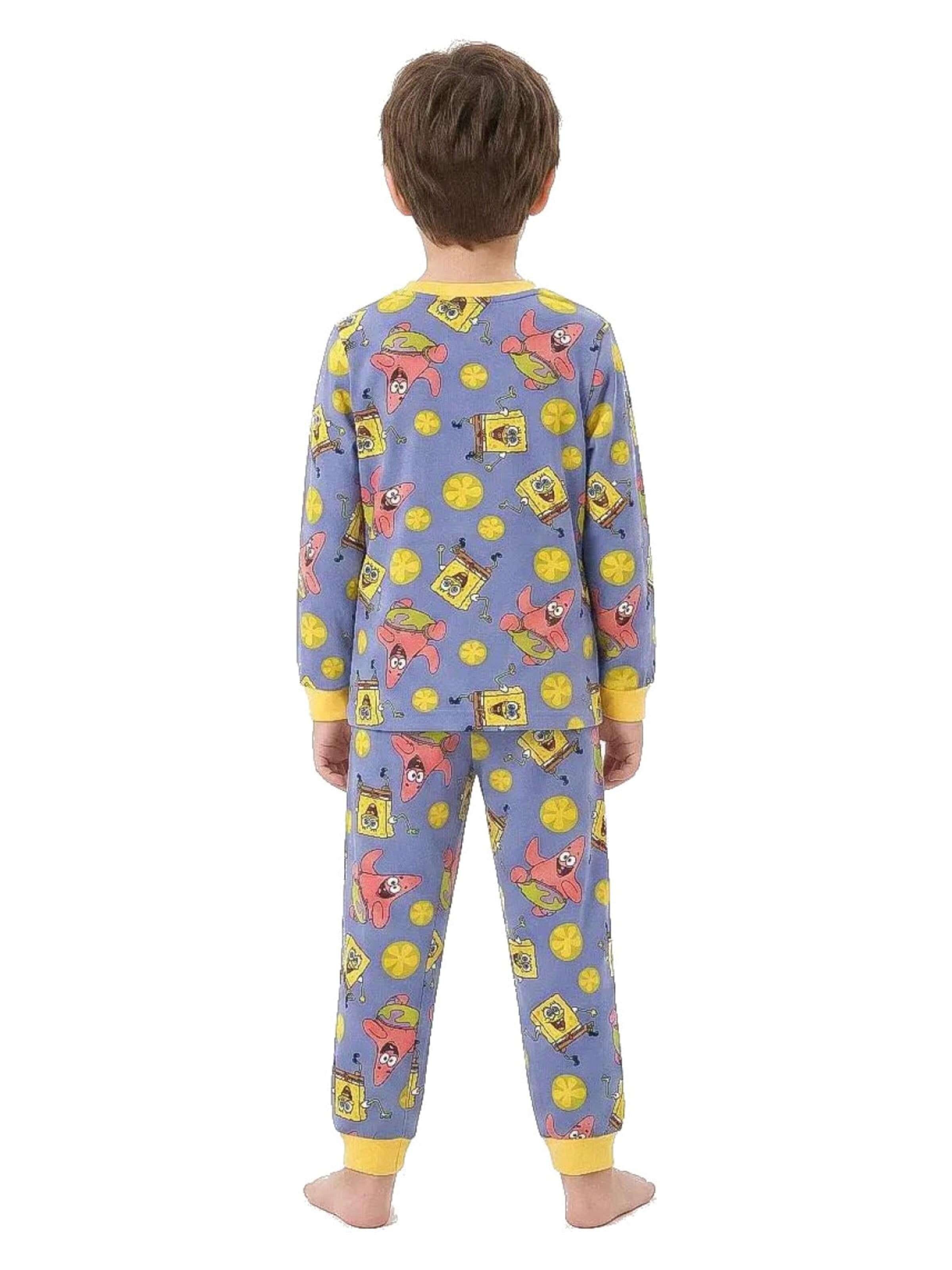 Nickelodeon Pajamas 'SpongeBob en Patrick Ster' in Blue