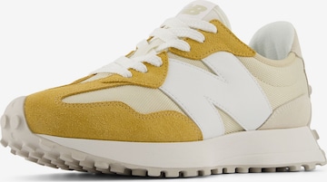 Baskets basses '327' new balance en jaune : devant