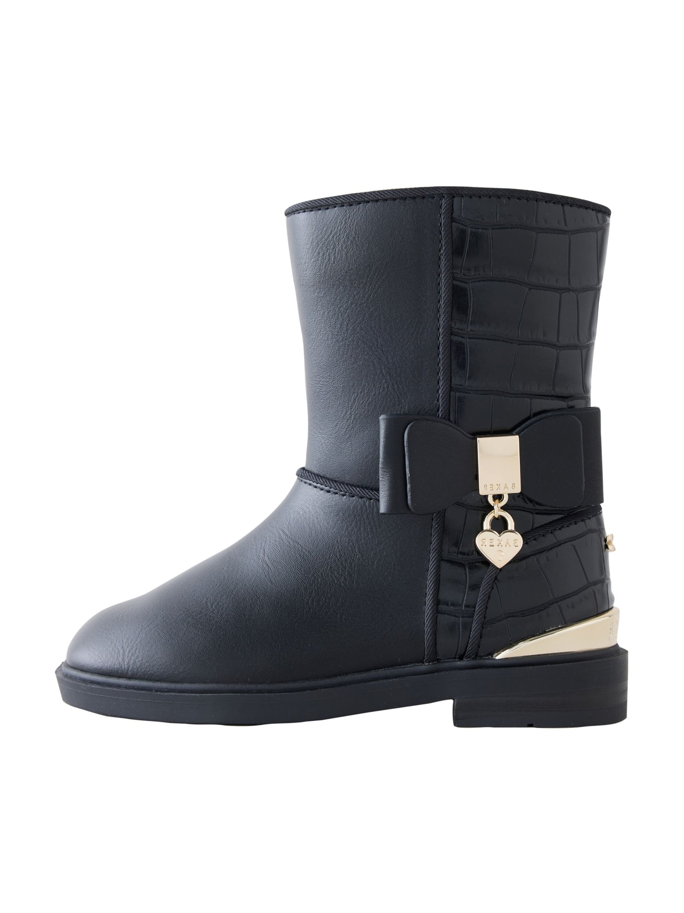 Stivale di Baker by Ted Baker in nero: frontale