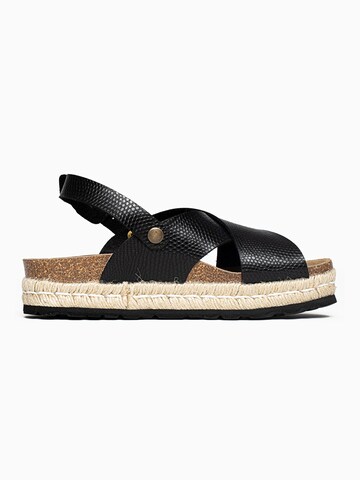 Bayton Sandal 'Leida' i svart