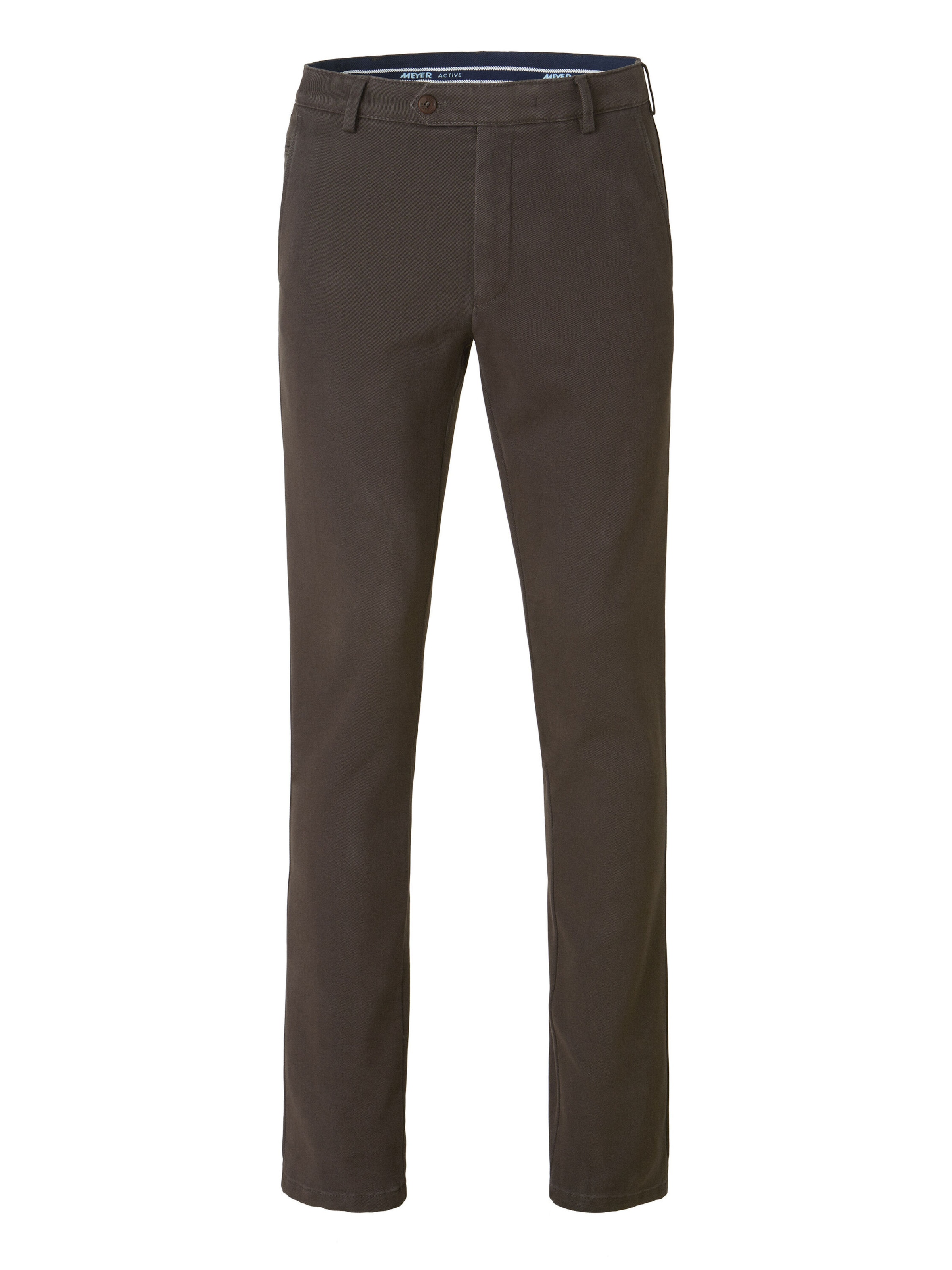 Pantalon chino 'Bonn 2-3615' MEYER en marron : devant