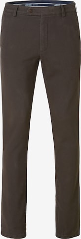 Pantalon chino 'Bonn 2-3615' MEYER en marron : devant
