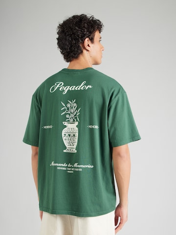 Tricou 'Morcote' de la Pegador pe verde: față