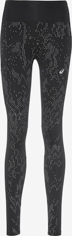 ASICS Skinny Sportbroek in Zwart: voorkant