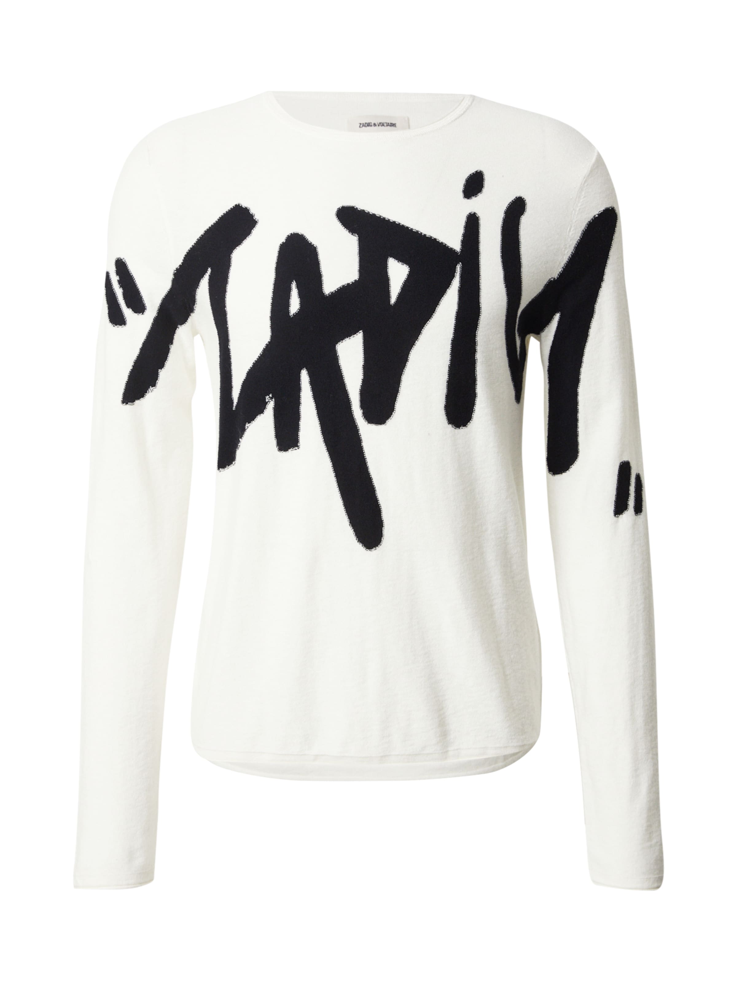 Zadig & Voltaire Sweater 'TEISS CO SKULL XO' in Beige: front