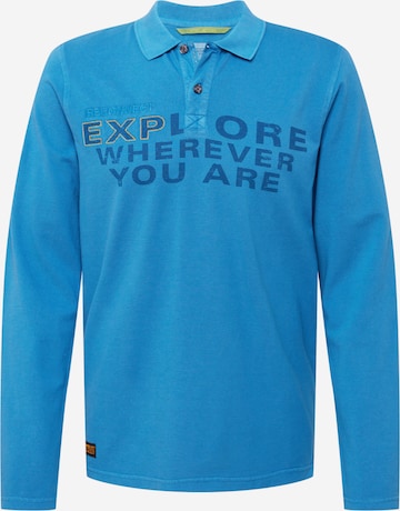 CAMEL ACTIVE Shirt in Blue: front