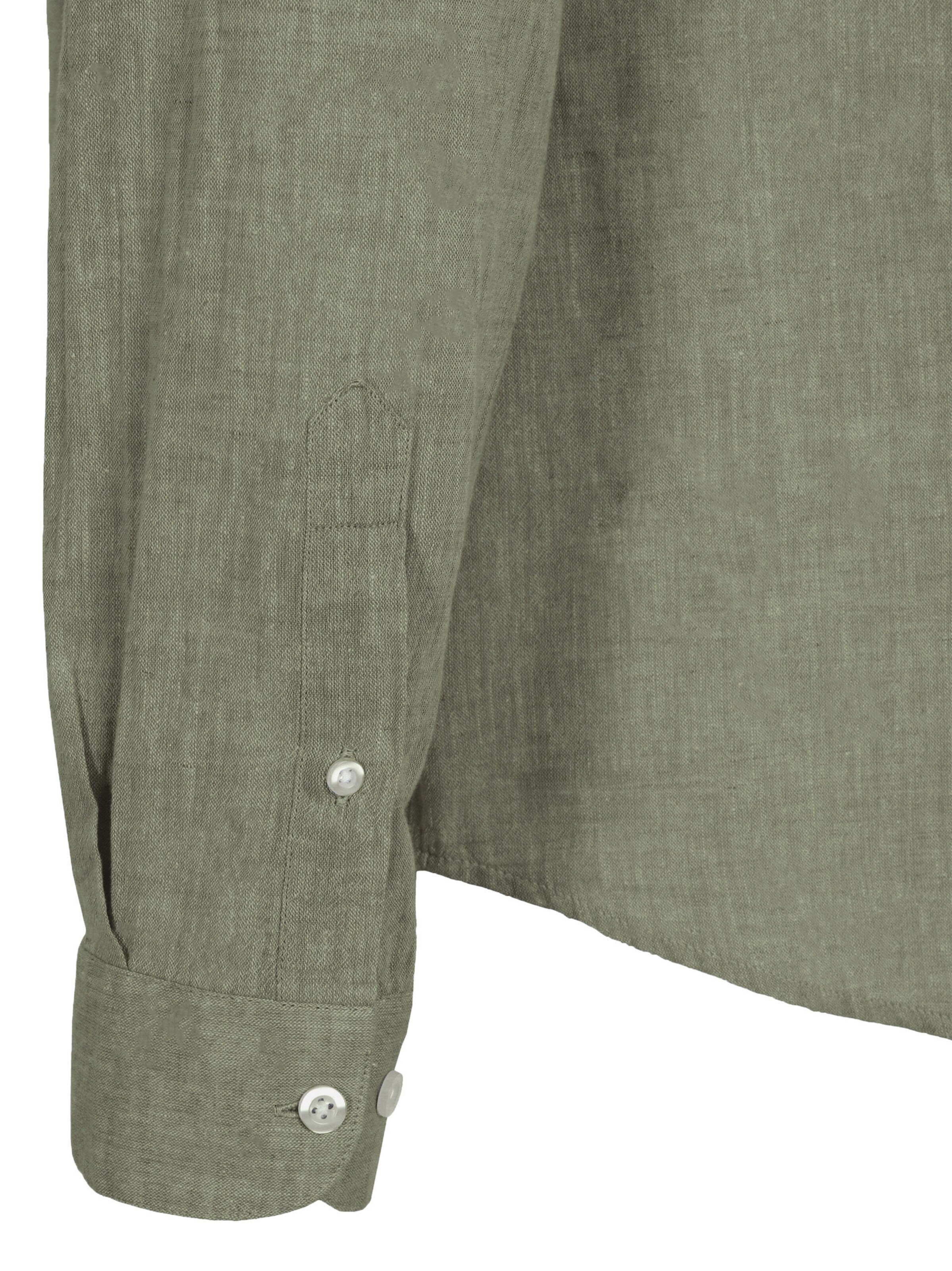 Steffen Klein Regular fit Overhemd in Groen