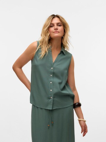 VERO MODA Μπλούζα 'VMMYMILO' σε πράσινο: μπροστά