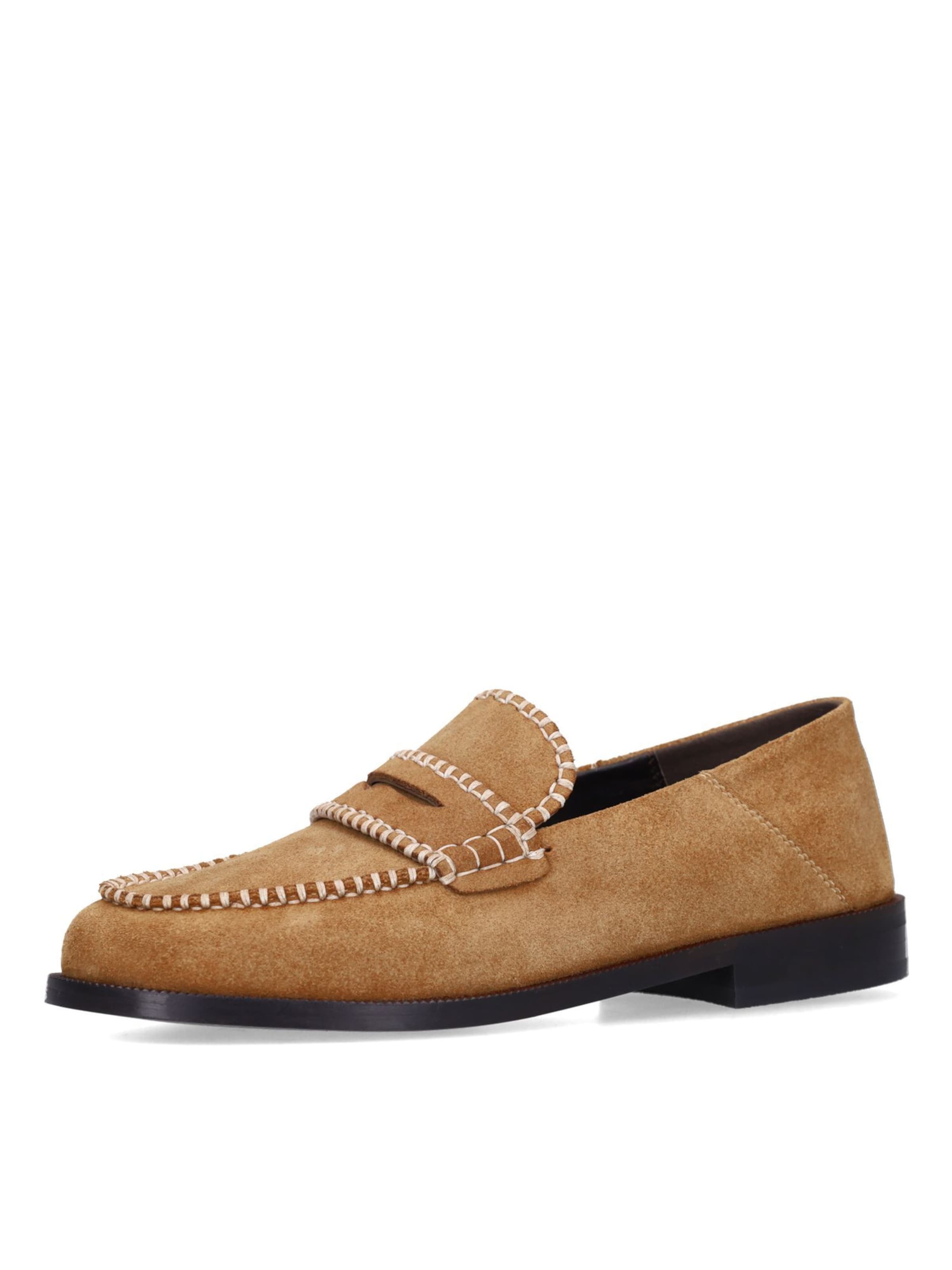 Mocassin SACHA en marron : devant