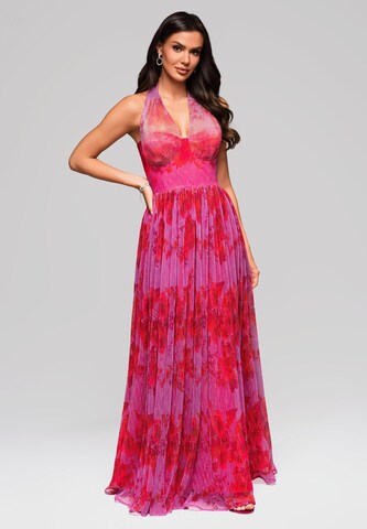Robe de soirée Ombre en rose