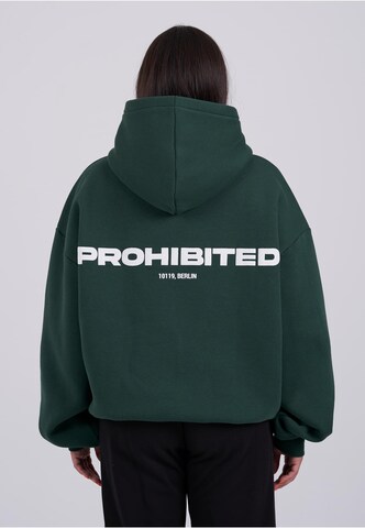 Prohibited Sweatshirt in Groen: voorkant