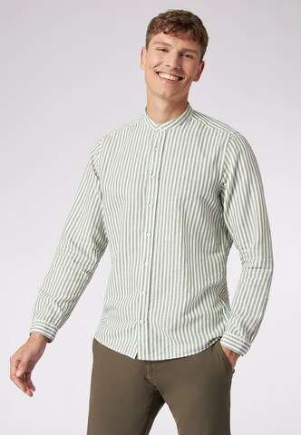 ROY ROBSON Regular fit Business Shirt in Green: front