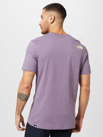 THE NORTH FACE Regular Fit Bluser & t-shirts 'FINE' i lilla