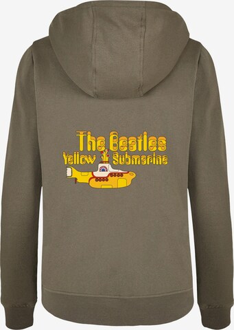 Merchcode Sweatshirt 'Yellow Submarine - Monster No.5' in Groen