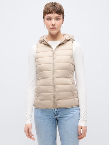 Only Tall - Chaleco 'ONLNEWTAHOE' en beige: frente