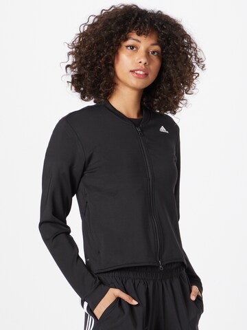 Vestes d’entraînement 'Versatility Designed4Training' ADIDAS SPORTSWEAR en noir : devant