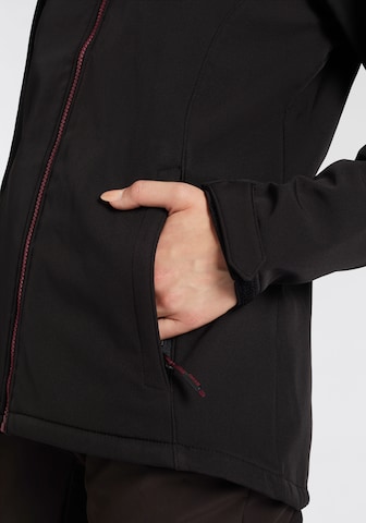 KILLTEC Outdoorjacke in Schwarz
