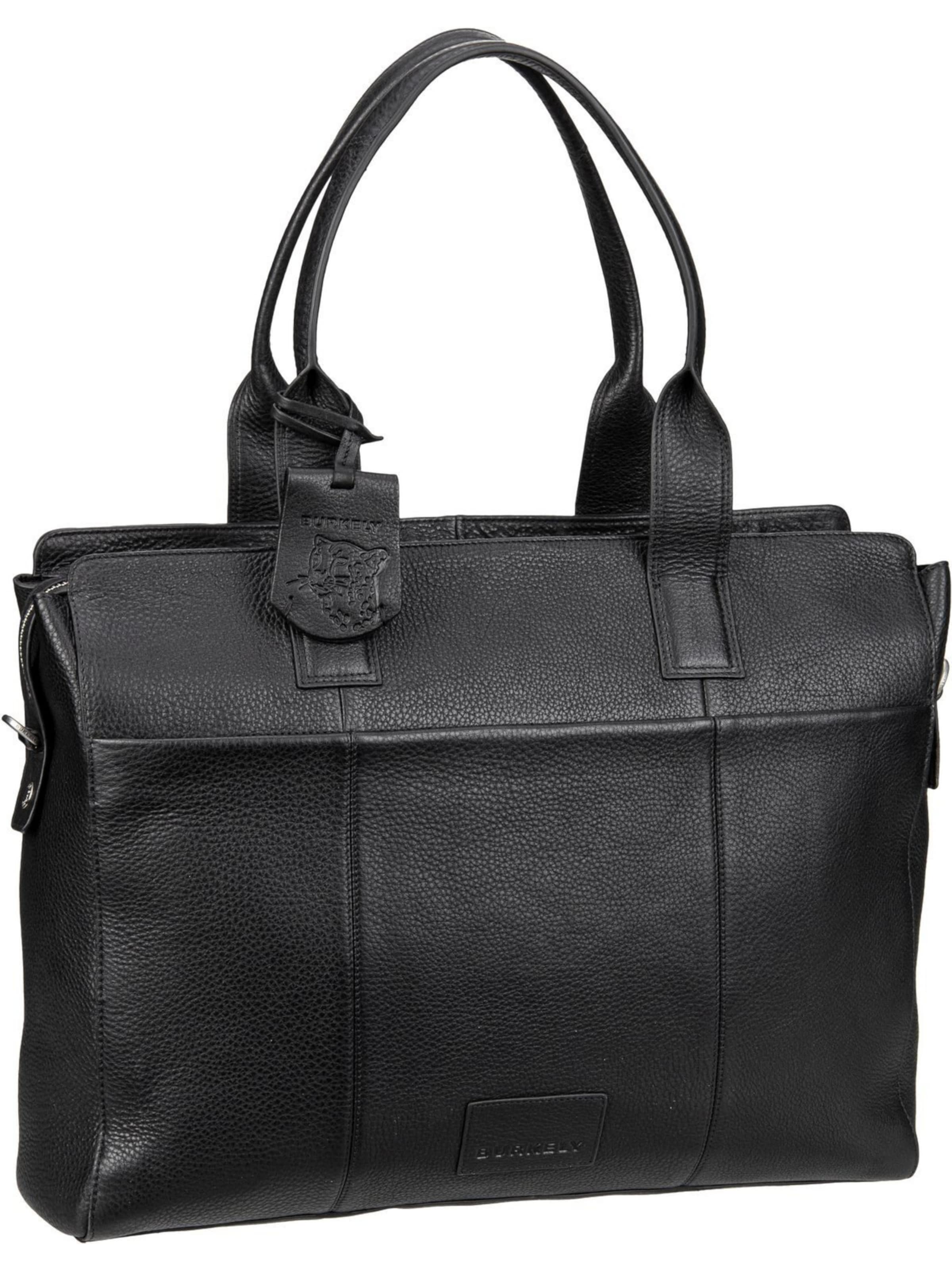 Burkely Document Bag 'Soft Skylar' in Black: front