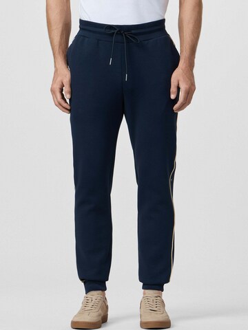 Hackett London Tapered Broek 'Essential' in Blauw: voorkant