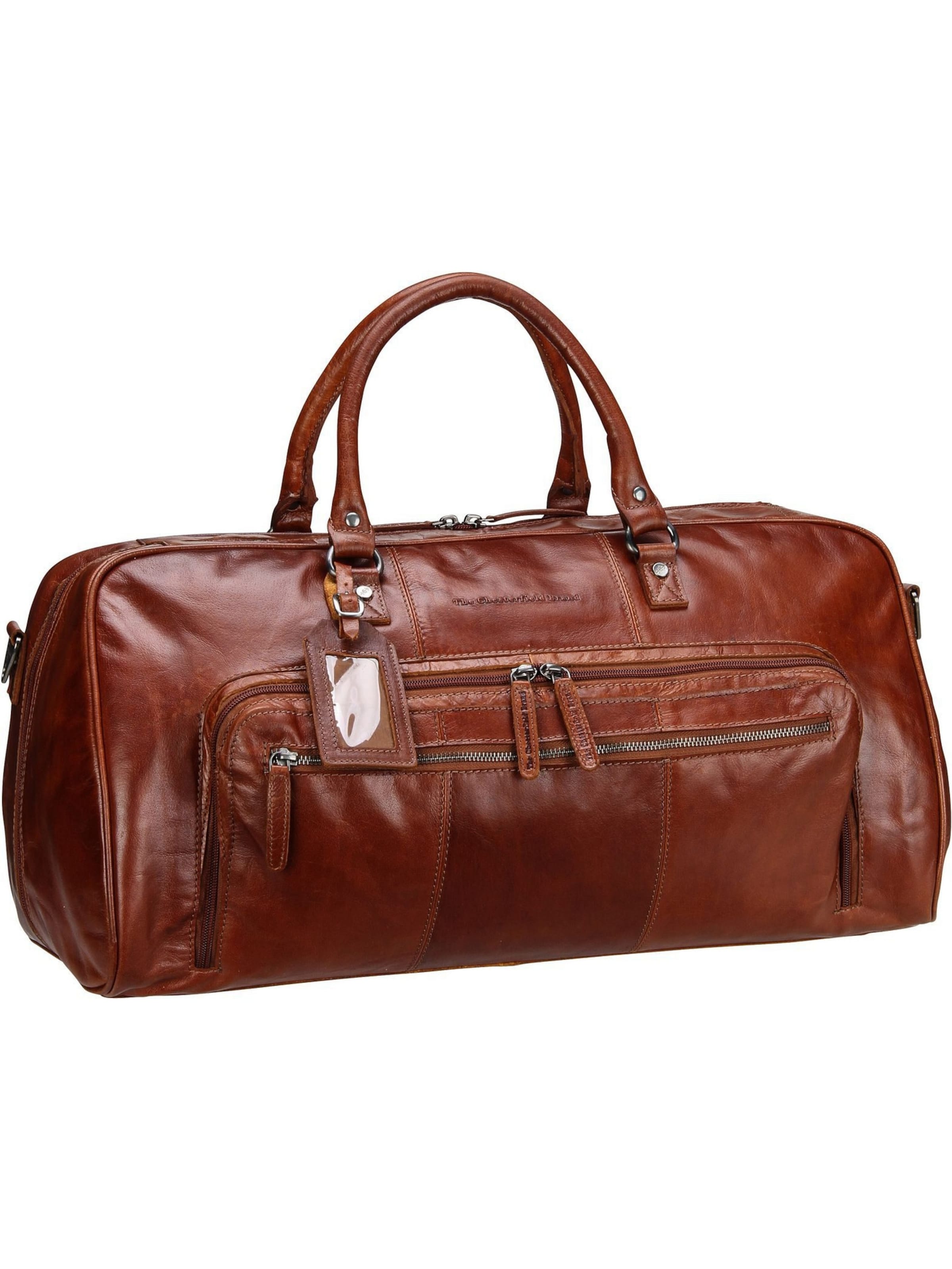 The Chesterfield Brand Reisetasche 'Mainz' in Braun: Vorderseite
