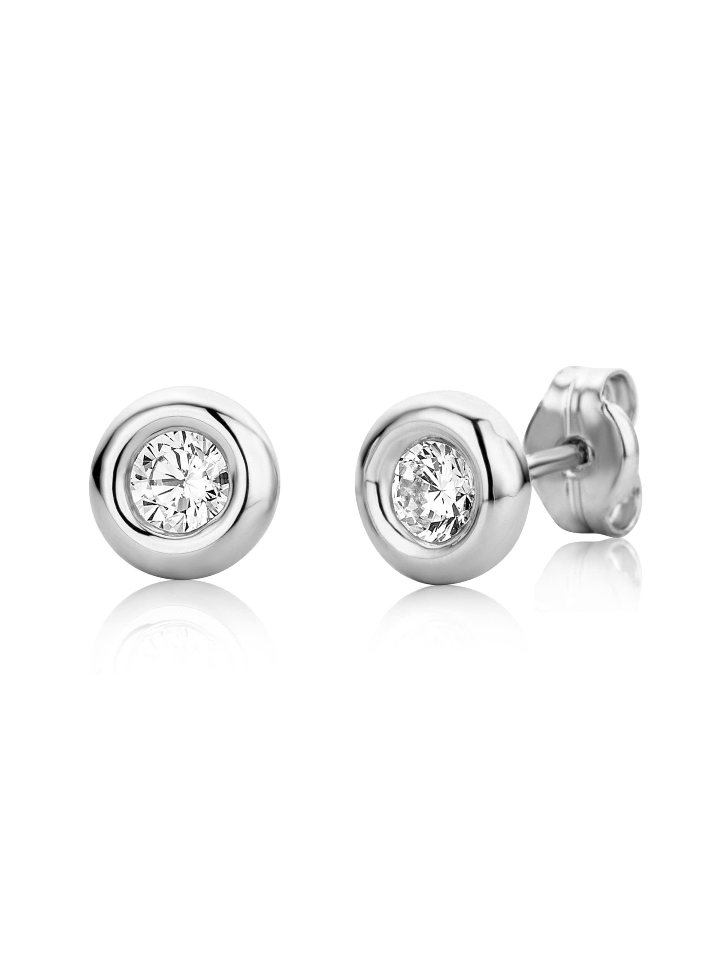 Vanlere Oorbellen in One Size in de kleur Zilver, Productweergave